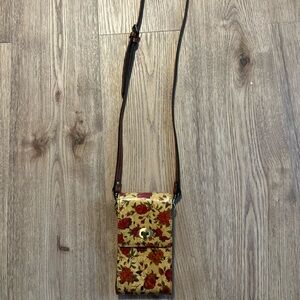 Phone and Card Holder Patricia Nash Floral Crossbody Bag